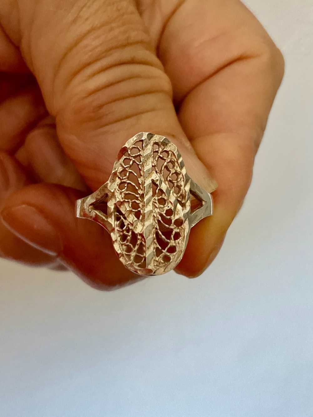 Sterling silver ring